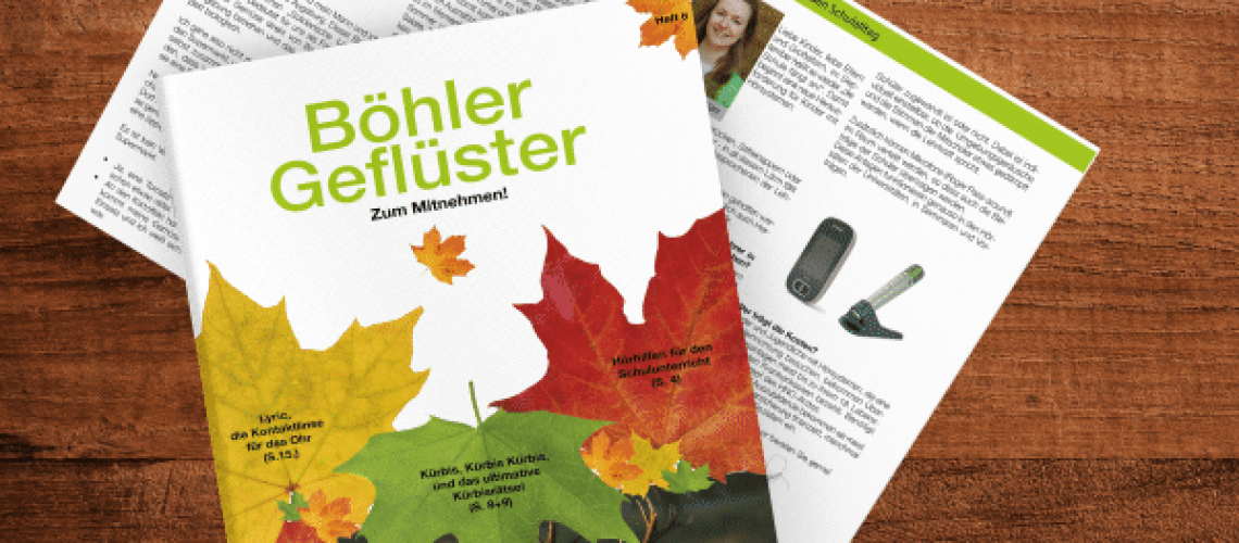 Böhler Geflüster Herbstausgabe 2019